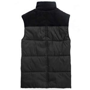 Gilet matelassé surdimensionné décontracté pour hommes OEM Gilet noir d'hiver de grande taille nouveau style - Product Image 2
