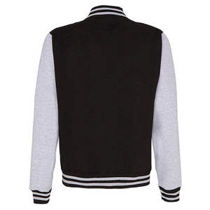 Mens <b>Long</b> Thin Varsity Jacket Windproof <b>Canvas</b> Modern Fit Premium Stitching Striped Trims Casual Athletic Winter Style - Product Image 6