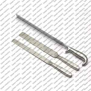 Juego de Instrumentos Quirúrgicos para Glúteos, 9 Piezas, Instrumentos de Cirugía Plástica Autoclavables, Juego de Cirugía Plástica ORL - Product Image 5