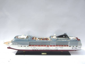 Barco de madera modelo MSC FANTASIA de alta calidad hecho a mano en Vietnam GIA NHIEN CO. LTD CS2011P - Product Image 4