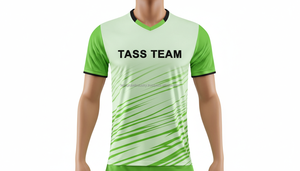 Uniformes de football pour hommes de haute qualité avec logo personnalisé, 100% polyester, séchage rapide, respirant, col en V, dernier design, ensembles de football - Product Image 2