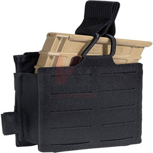 กระเป๋าใส่แม็กกาซีนแบบ OEM Tactical สำหรับแม็กกาซีนเดี่ยว/คู่/สามช่อง ดีไซน์ประสิทธิภาพสูง ระบบ MOLLE ระบายอากาศได้ดี ผลิตจากผ้าฝ้าย/ไนลอน ปรับแต่งได้ - Product Image 4