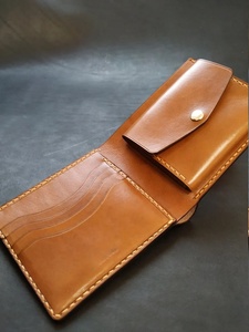 กระเป๋าสตางค์หนังวัวแท้สำหรับสุภาพบุรุษ LW-0231ใส่บัตรเครดิตแบบวินเทจของชายหนุ่มโลโก้ได้ตามต้องการ - Product Image 2
