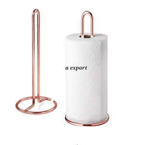 ที่ใส่กระดาษทิชชู่โลหะสีโรสโกลด์หรูหราที่ใส่กระดาษทิชชู่โลหะแนวแฟนซี - Product Image 1