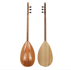 Yonka B143K Baglama Saz Turco de Cuello Corto, Instrumento de Cuerda Profesional de Madera de Morera con Soporte - Product Image 3