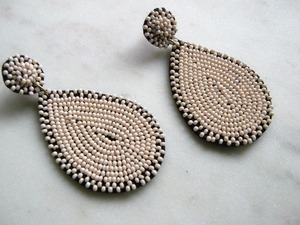 Pendientes de Bisutería con Cuentas Bordadas de la India, Pendientes Hechos a Mano para Mujeres y Niñas, Multicolores de Glowin Fashion - Product Image 4
