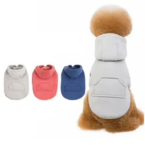 Hot Sale Dog Hoodies Custom Design Cute And Comfortable Dog Puppy Hoodies Available In Many Color Options
