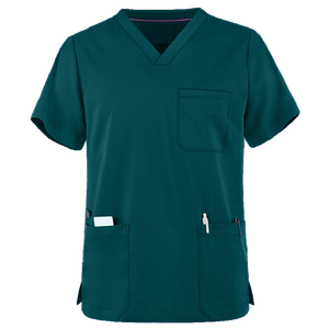 Uniformes Médicos de Verano de la Mejor Calidad, Transpirables, Resistentes al Viento, Material de Spandex, Diseño Cómodo y Ligero, Personalizables - Product Image 4