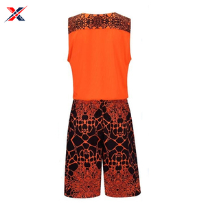 Sublimación impresa de la más alta calidad haga su propia tela cómoda hecha a mano ropa deportiva para adultos uniforme de baloncesto - Product Image 6