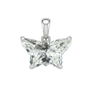 ไอเดียของขวัญคริสต์มาสสำหรับคุณแม่ ภรรยา สามี เครื่องประดับเงินแท้ 925  จี้และชาร์มรูปผีเสื้อ  งานฝีมือประณีต  ประดับเพชร  แบบเฉพาะตัว - Product Image 1