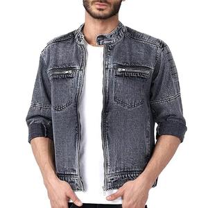 Vestes en jean pour hommes fabriquées avec les meilleurs matériaux personnalisés à prix de gros bon marché Vestes en jean pour hommes pour la meilleure vente en ligne - Product Image 1
