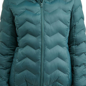 แจ็กเก็ตทรงพองมีซิปมีฮู้ดสำหรับผู้หญิงเสื้อแจ็คเก็ตบับเบิ้ลหรูหราสำหรับฤดูหนาวโลโก้ออกแบบได้ตามต้องการ - Product Image 5