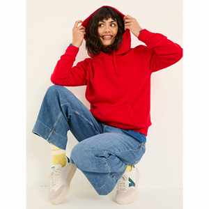 Jersey de mujer personalizado 2025, sudaderas 100% algodón, ropa informal para invierno con logotipo frontal - Product Image 3