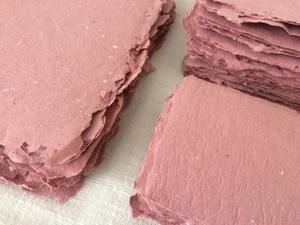 TERRACOTTA 250 GSM A5 B6 A6 Papel artesanal hecho a mano - Product Image 5