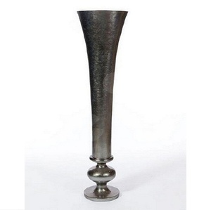 Jarrones de Metal de aluminio para decoración interior y exterior, florero alto de diseño martillado para el hogar o la boda, gran oferta - Product Image 6
