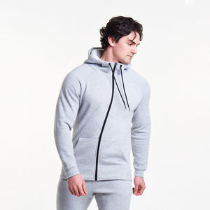 Men Fashion <b>Hoodie</b> With Zipper Cotton Fleece <b>Zip</b> <b>Up</b> <b>Hoodie</b> Style Jogger Set <b>Hoodie</b> Winter Sweatshirt Basic Cotton Blended - Product Image 2