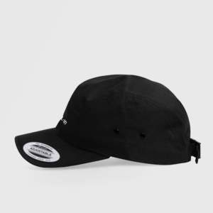 Gorra Plana Deportiva y Moderna GA 2.0, Talla Única, Tela de Nailon, Curvada, Negra, con Letra Impresa, Transpirable, Impermeable, Técnica Sublimada - Product Image 1