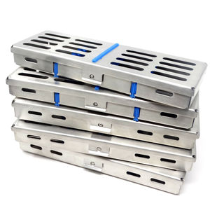 Caja médica de salud, bandeja de casete de esterilización con bandejas de esterilización de bloqueo, cesta de malla de alambre personalizada para uso médico - Product Image 5