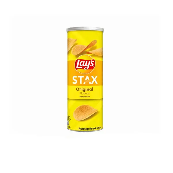 Lay's Stax 사워 크림 양파 감자 칩 103g x 16 캔, 매력적이고 바삭한 특별한 간식, 더 많이 먹을수록