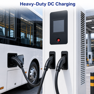 Chargeur rapide DC 150 kW pour véhicules électriques, pantographe CCS2, station de <span class=keywords><strong>recharge</strong></span> pour bus électriques, double connecteur OCPP pour terminaux de flotte de transport public - Product Image 5