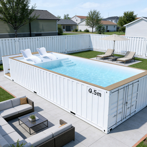 Piscine hors sol de 40 pieds avec pompe filtrante et échelle pour la maison, le jardin, l'extérieur, robuste et durable pour adultes et enfants - Product Image 5