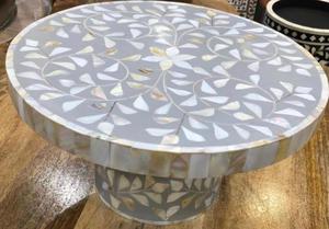 Meilleur support à gâteau en nacre avec finition brillante pour la maison élégante et l'affichage de desserts d'événement disponible au meilleur prix d'Inde - Product Image 6