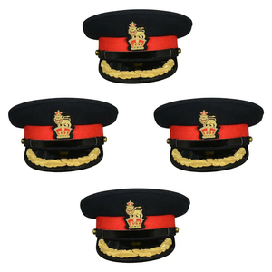 หมวกแก็ปลายทหารปรับได้หลายสีหมวกขนสัตว์ - Product Image 5