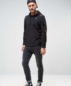 Sudadera con Capucha de Invierno con Lavado Ácido, Diseño Personalizado, Estampado Vintage, 100% Algodón Premium, Impermeable, Ecológica y Transpirable - Product Image 4