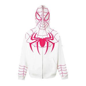 Sweat à capuche imprimé personnalisé de haute qualité avec fermeture éclair en coton, sweat à capuche zippé, polaire lourde, avec fermeture éclair, sweats à capuche pour hommes - Product Image 4