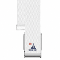 Ouruoxi Kwaliteitshorlogebandjes van nylon met aangepast logo en roestvrijstalen frame, compatibel met WHOOP 5.0