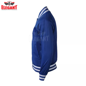 Polyester Baseball Letterman Veste Sun Proof Haute Qualité Nouvelle Arrivée Élégant Baseball Letterman Veste par Elegant Sports - Product Image 4