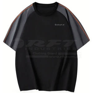 Camiseta con hombros caídos para hombre, camiseta transpirable de gran tamaño para uso en exteriores, gran oferta, camiseta con hombros caídos - Product Image 1