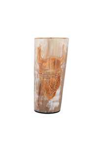 High Quality Customized Handcrafted Carved Natural Horn Glass Wholesale for Wine Beer Water Home Restaurant Hotel Inspired India - Product Image 3