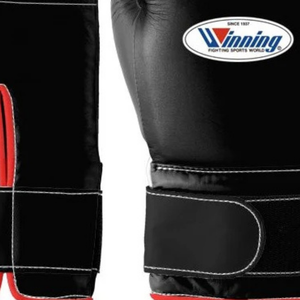 Professional <b>Black</b> Red <b>Leather</b> Boxing <b>Gloves</b> Velcro Wrist Training Sparring <b>Gloves</b> for <b>Men</b> and Women - Product Image 5