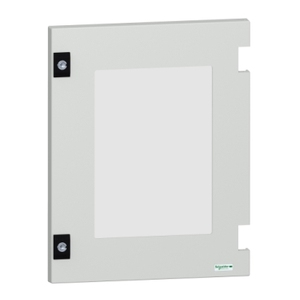 สำหรับ SCHNEIDER ELECTRIC NSYDPLM43TG ประตูกระจกล็อคได้สำหรับตู้อุปกรณ์อิเล็กทรอนิกส์และเครื่องมือ รุ่น PLM43T - Product Image 1