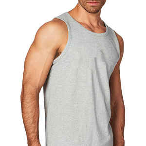 เสื้อกล้ามผู้ชายผ้าคอตตอนแขนกุดแห้งเร็ว2025ระบายอากาศได้ดี - Product Image 3