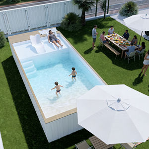 Piscina Elevada de 40 pies para Uso Doméstico con Cubierta y Bomba de Filtro para Jardín o Patio Trasero, Fácil Instalación para la Familia - Product Image 2