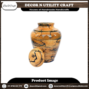 โกศไม้โรสวูดทำมือสำหรับมนุษย์และสัตว์เลี้ยงอัฐิส่วนตัวงานฝีมือทำจากไม้แกะสลักตกแต่งลวดลาย - Product Image 3