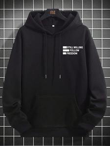 Sudadera con capucha personalizada para hombre 100% algodón polar logotipo bordado térmico Ajuste de gran tamaño Otoño Invierno ropa de calle de alta calidad Sudadera con capucha - Product Image 3