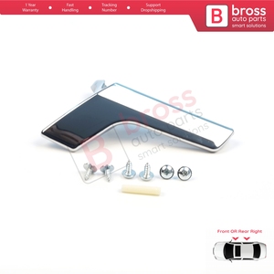 Poignée de porte intérieure BDP972 chromée brillante côté droit 2047202763 pour W204 - Product Image 4
