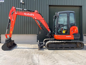 Miniexcavadora Kubota KX57-4, Peso Operativo de 1-5 Toneladas para Construcción, Cilindro Hidráulico Huade, Nueva y Usada Disponible - Product Image 3