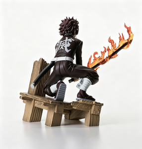 Figura de Acción de Anime <span class=keywords><strong>Tanjiro</strong></span> Hinokami Kagura, Oficialmente Licenciada, Coleccionable Premium, Embalaje Original para Fans de Demon Slayer, Venta al Por Mayor - Product Image 4