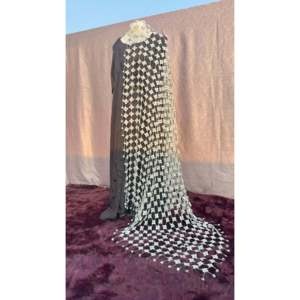 Dupatta con Trabajo de Espejos y Tilla para Mujeres Adultas, para Uso en Bodas, Compra en Línea, Colección Festiva 2026 - Product Image 2