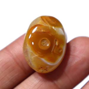 Pierre précieuse en agate Sulemani Aqeeq naturelle, cabochon, agate striée, pierre lisse, pierre en vrac, fournisseur en gros pour la fabrication de bijoux - Product Image 1