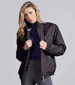 Veste d'équitation d'hiver pour femmes, tissu extensible respirant, confortable, chaude, durable, veste d'équitation personnalisée avec logo - Product Image 4