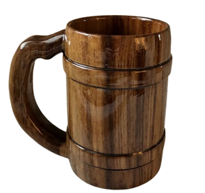 Tasse à café en bois d'acacia Accessoires de boisson Boissons faites à la main avec tasse à eau de bureau Tasse à bière Tasse en bois - Product Image 3