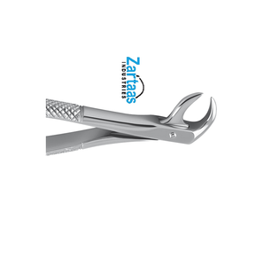 Forceps d'extraction dentaire en acier inoxydable de haute qualité, modèle inférieur fig 86B, exportateurs et fabricants - Product Image 1