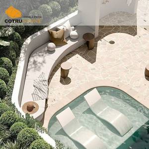 Dalles de pavés en pierre calcaire classiques COTRUSTONE, dalles de pavés <span class=keywords><strong>CRAZY</strong></span> PAVERS, dalles de travertin pour piscine, pour la décoration extérieure - Product Image 5