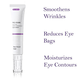 Peptides d'acide hyaluronique de haute qualité crème pour les yeux Anti-rides cible les cernes emballage personnalisable en vrac Pro-Xylane - Product Image 2