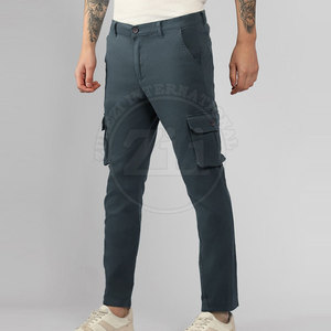 Dernier design, service OEM, pantalon cargo décontracté pour homme, confortable, léger, respirant, 100% coton, qualité supérieure - Product Image 3